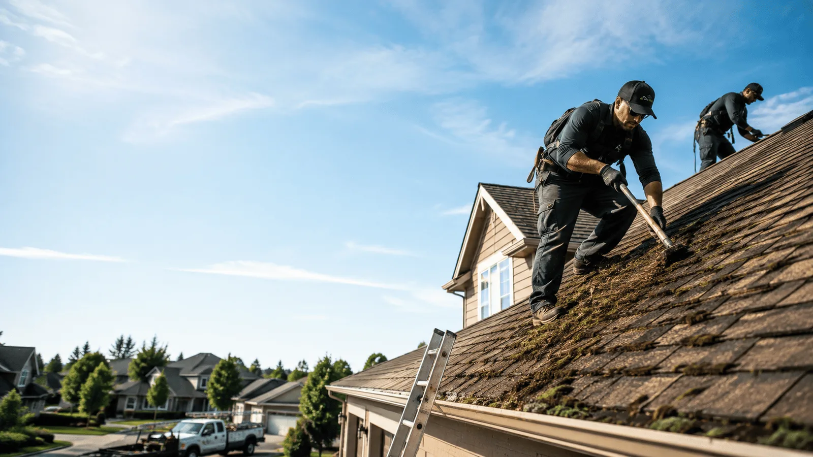 Roof Moss Removal in Twining, MI near me